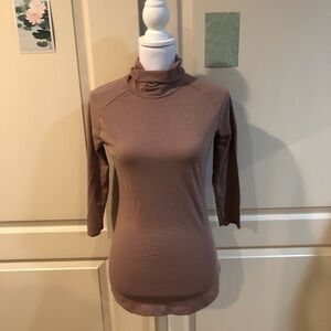 Free People Intimately Women's Brown Turtleneck Top